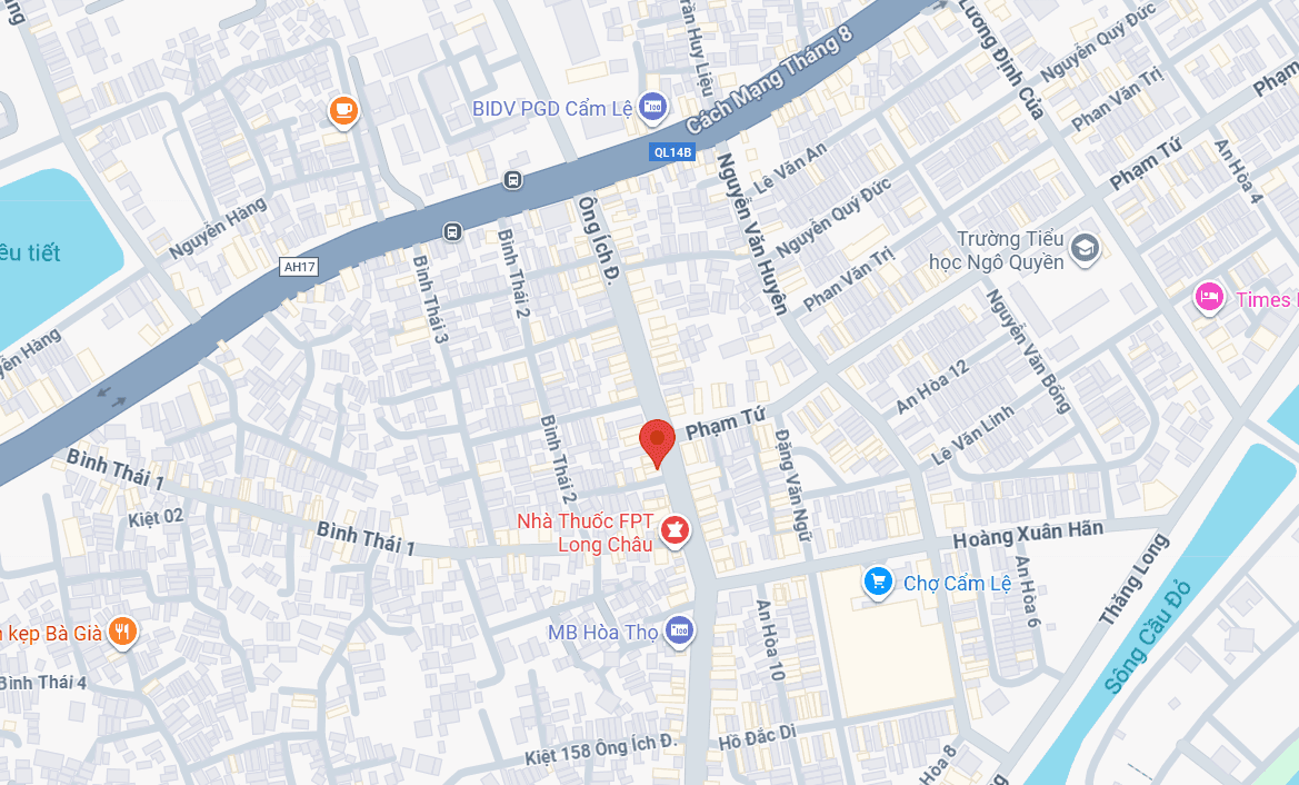 Bản đồ vị trí cửa hàng